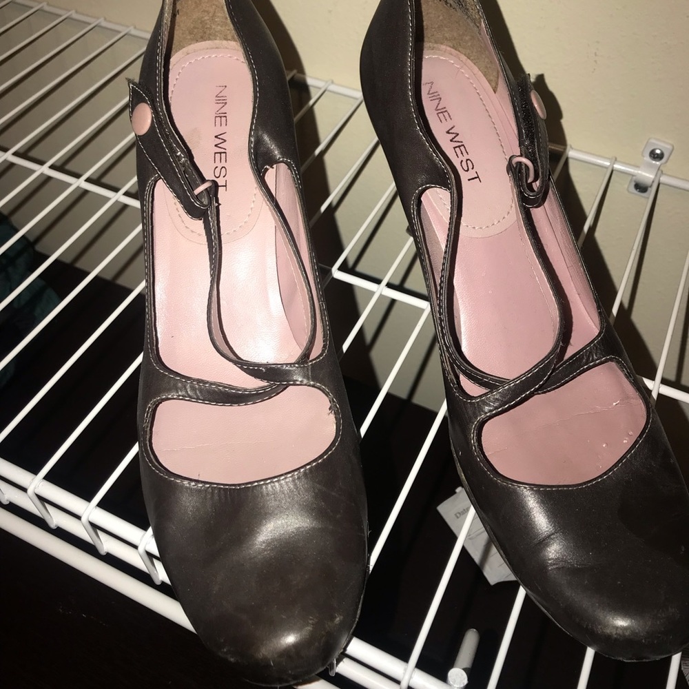 Nine West Brown Heels